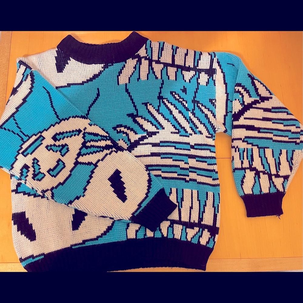 Vintage 80s cherry stix Ltd sweater